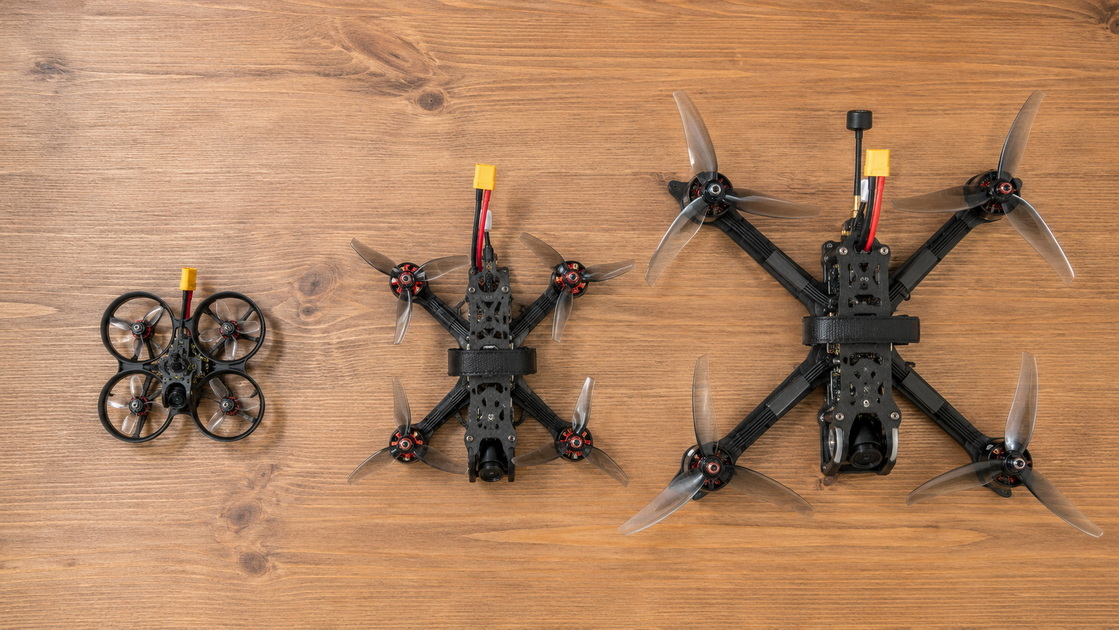 FPV Drone Size Comparison