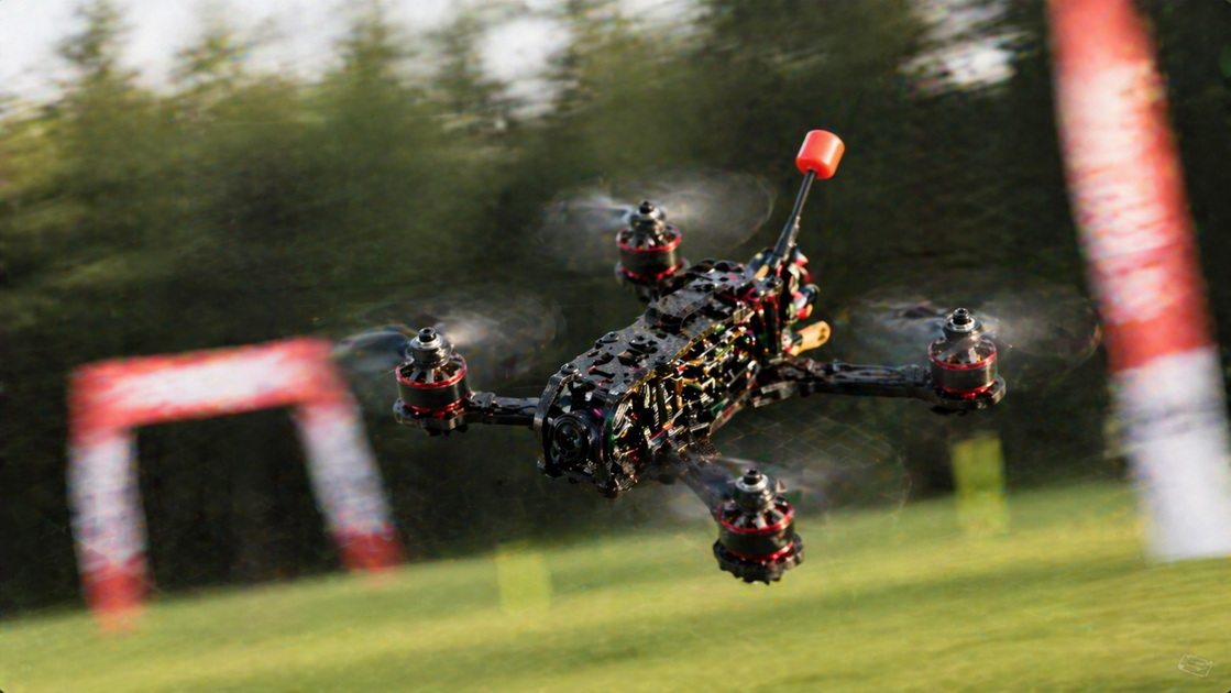 Five Inch FPV Racing In Action
