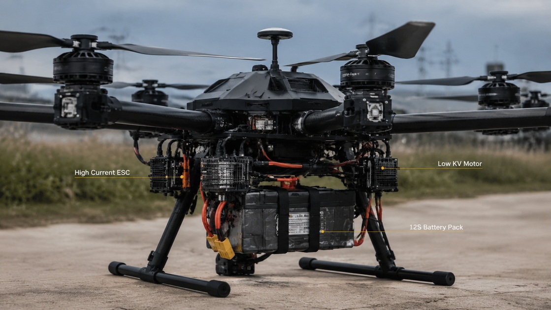 Heavy Lift UAV Power System Overview
