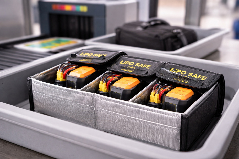 Drone Battery Airport Security