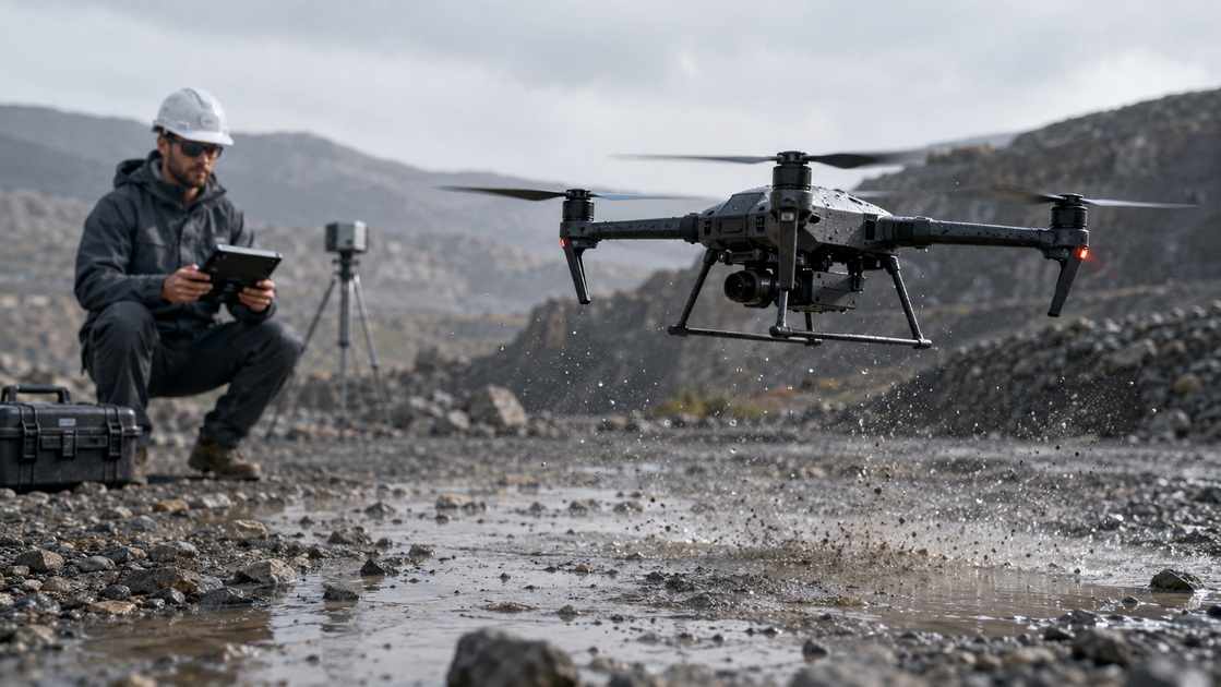Harsh Weather Drone Field Test