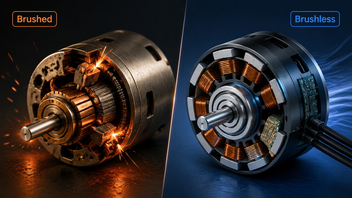 Why Brushless Motors Deliver More Power For FPV And Industrial Drones