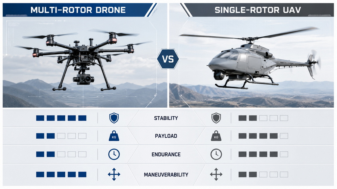 Multi Rotor Vs Single Rotor Overview Multi Rotor Vs Single Rotor Overview
