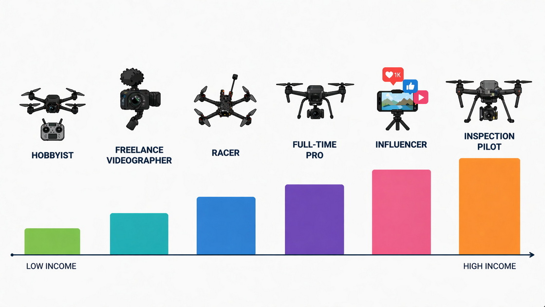 FPV Pilot Income Spectrum