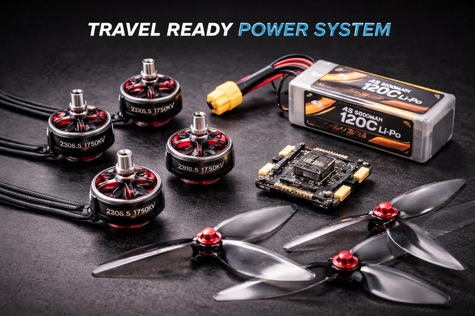 Travel Ready FPV Power System