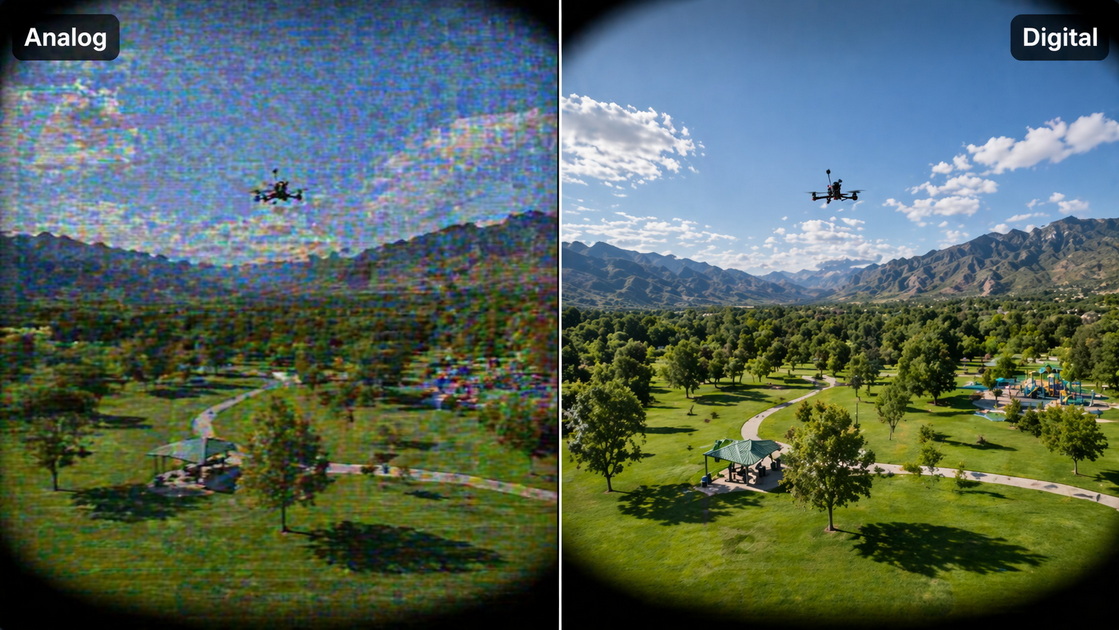 Analog Versus Digital FPV Experience
