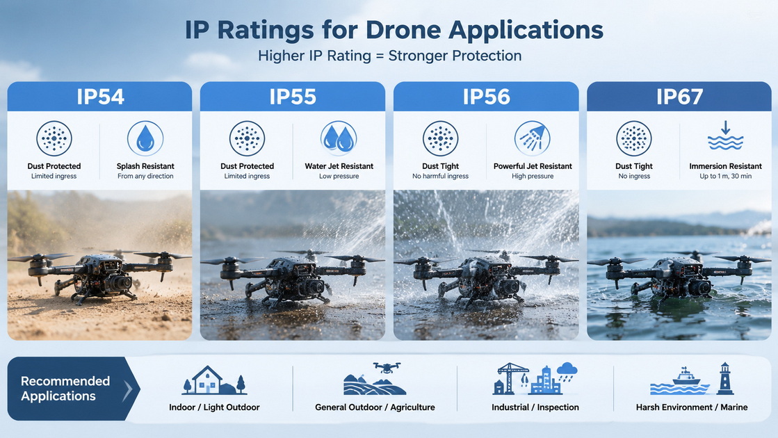 IP Rating Comparison Chart