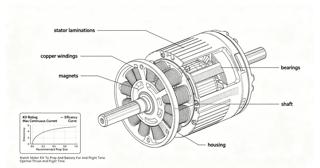 Brushless Drone Motor Technical Overview