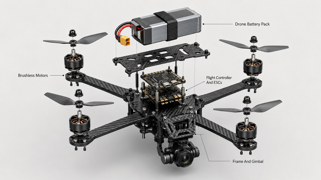Top 10 Drone Parts Manufacturers in China
