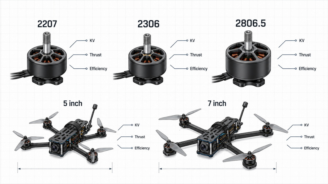 FPV Motor Size And Application
