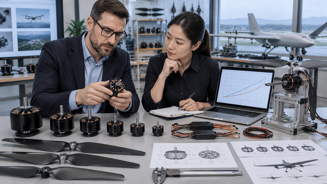 Fixed Wing Motor Supplier Evaluation