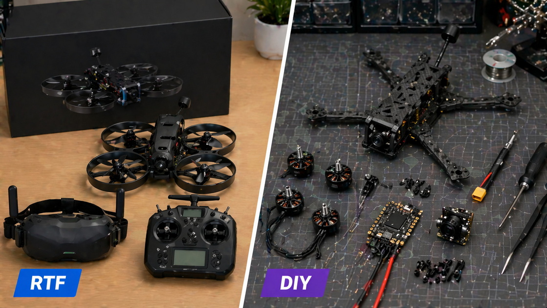 RTF Versus DIY FPV Path