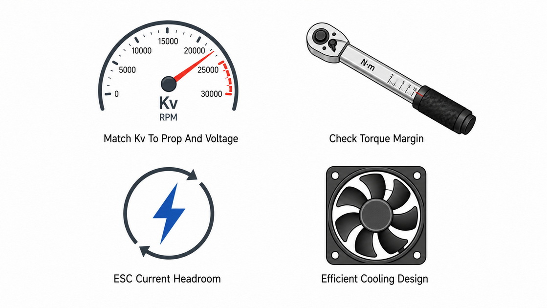 FPV Drone Motor Selection Checklist