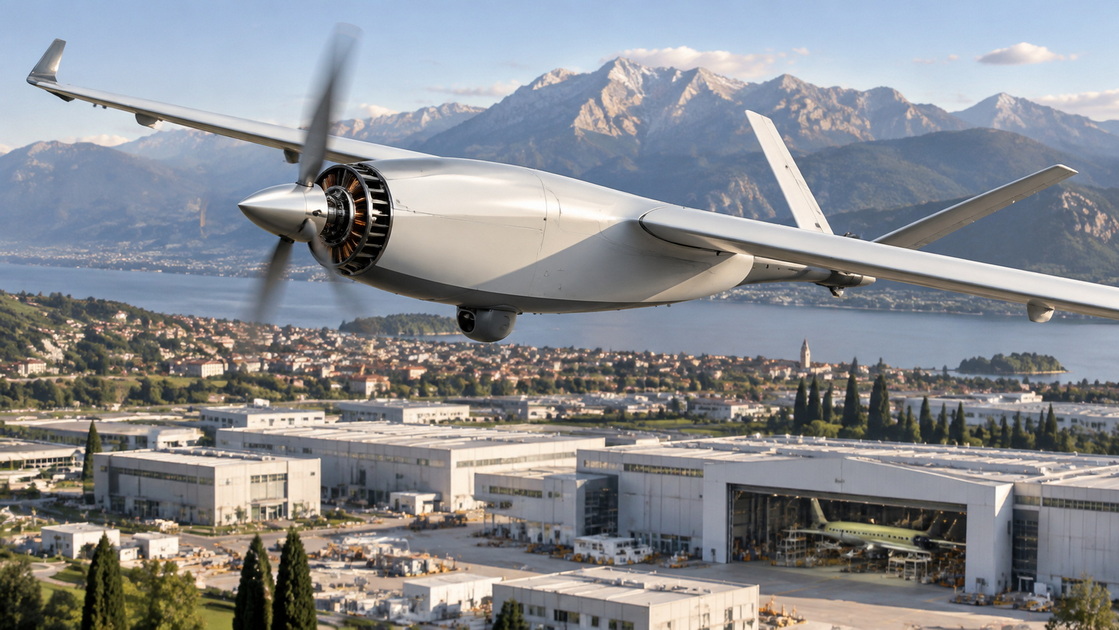 Fixed Wing UAV Propulsion In Italy