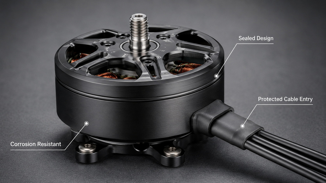Motor Sealing Detail