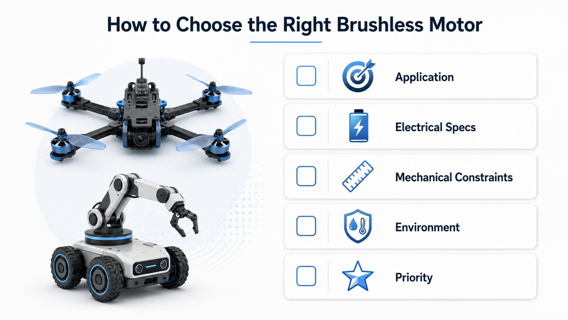 Brushless Motor Selection Checklist Brushless Motor Selection Checklist