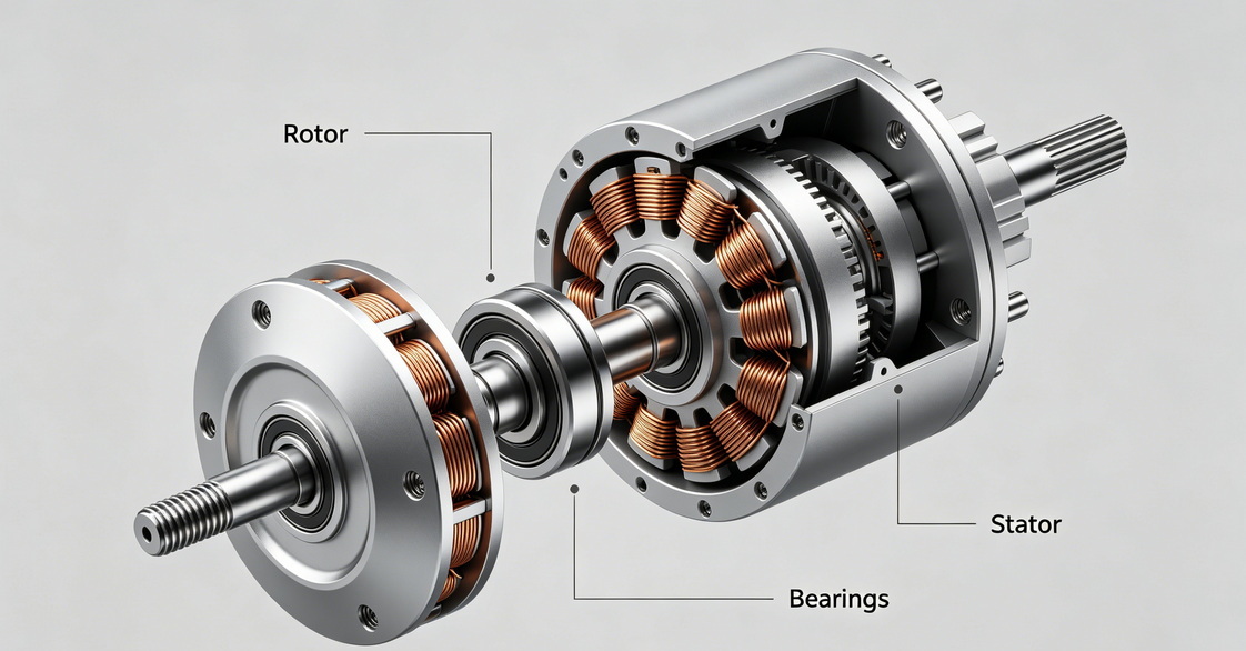 FPV Motor Structure Cutaway FPV Motor Structure Cutaway