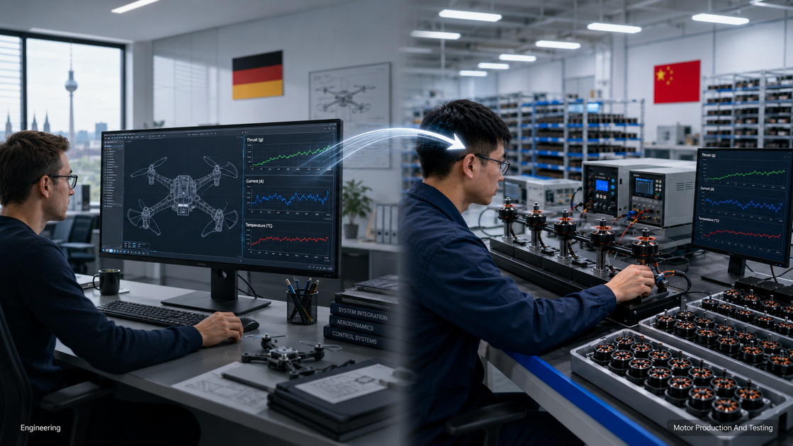Germany And China FPV Motor Sourcing Partnership