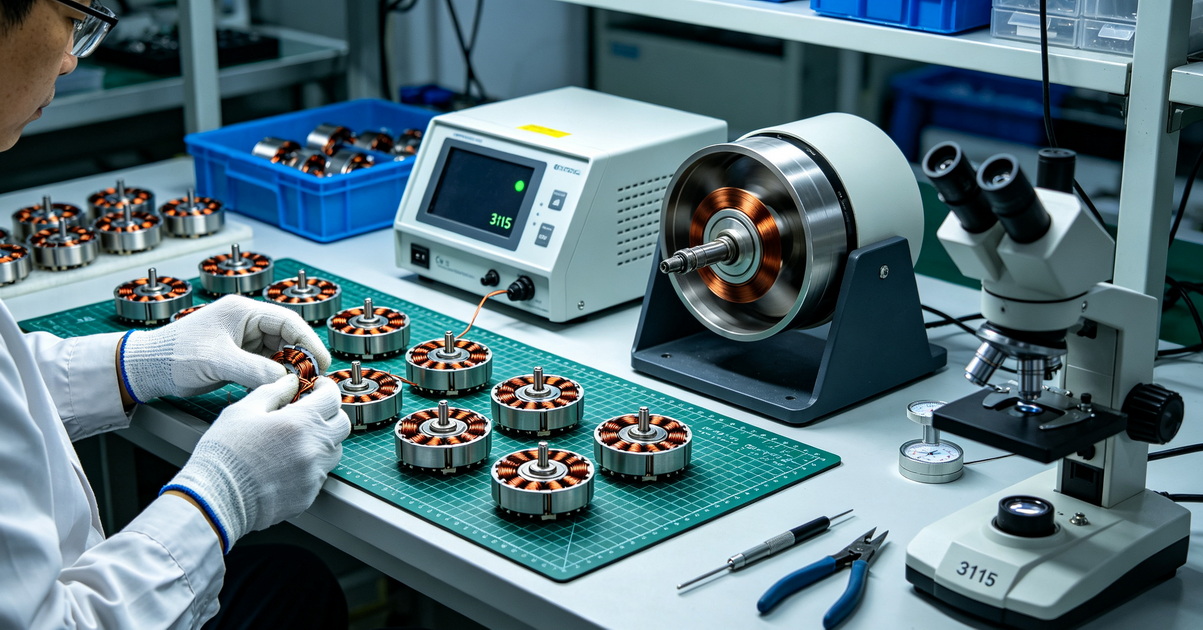 Drone Motor Quality Inspection