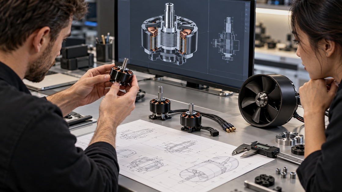 Custom Brushless Motor OEM Development
