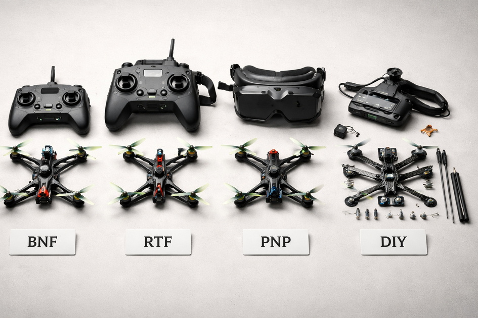 BNF Vs RTF Vs PNP Vs DIY FPV Drone In 2026: An FPV Engineer's Guide For Choosing Your First Setup
