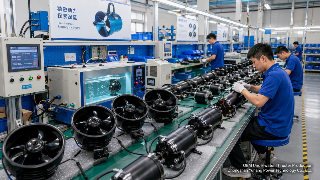 Brushless Underwater Thruster Production Line