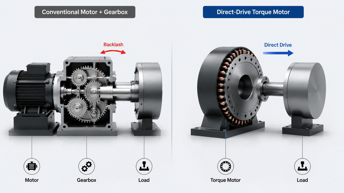 Torque Motor Direct Drive Vs Gearbox Torque Motor Direct Drive Vs Gearbox