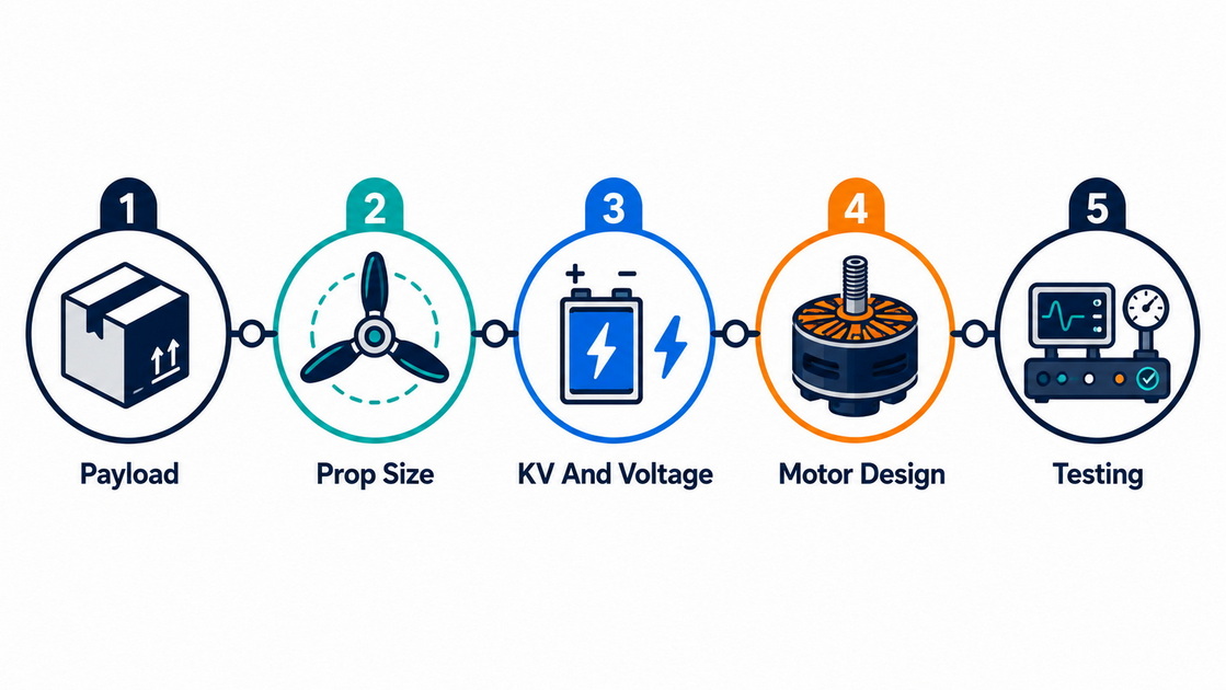 Heavy Lift Motor Selection Flow