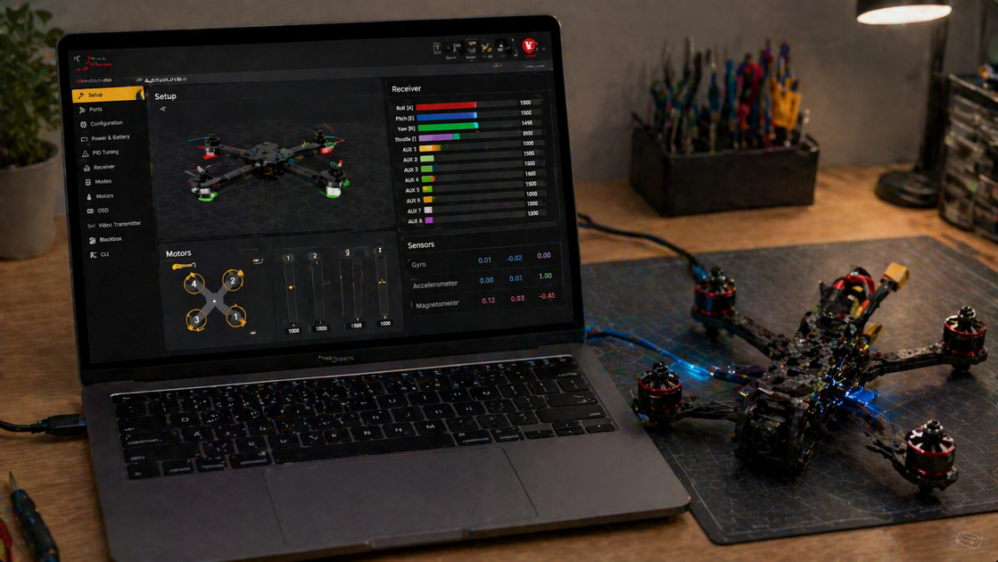 FPV Build Firmware Setup Screen