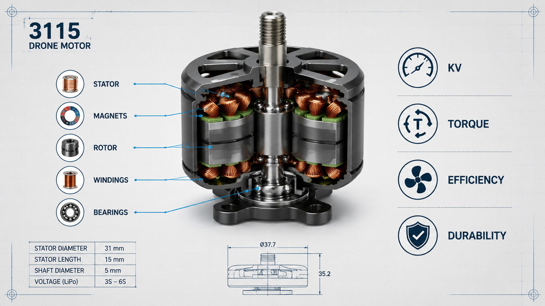 Top 3115 Drone Motor Manufacturers And Suppliers in France