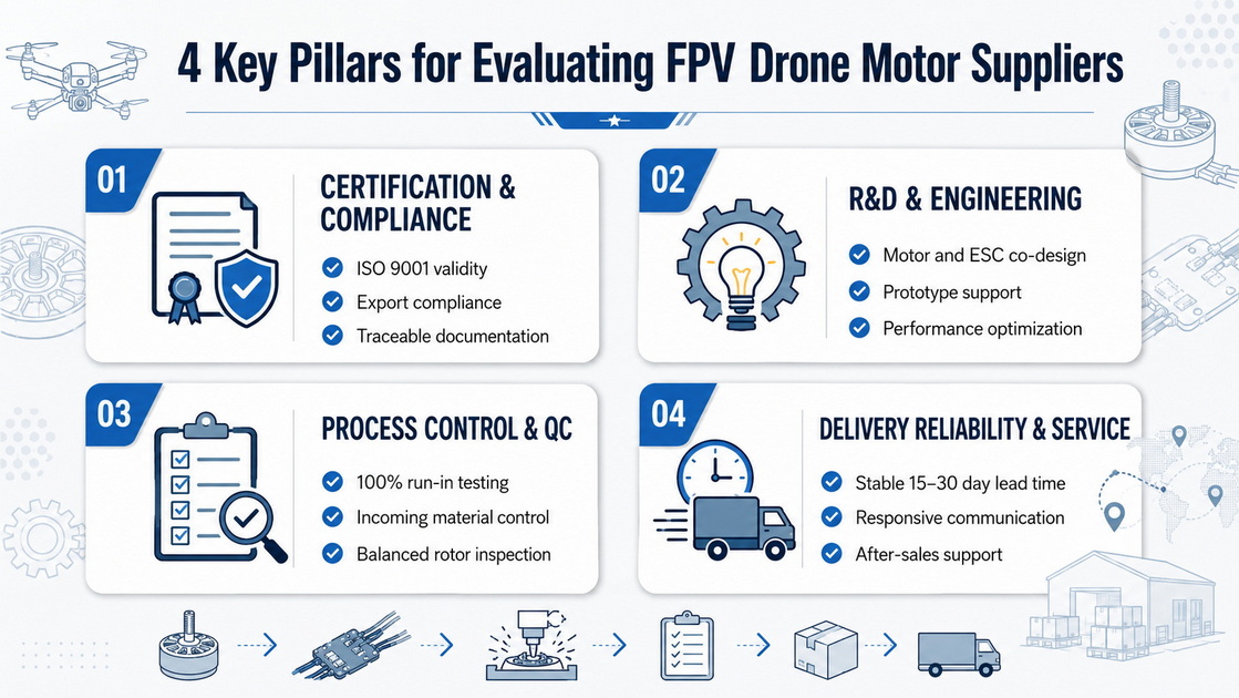 FPV Motor Supplier Evaluation Framework